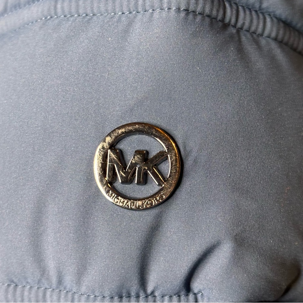Michael Kors Packable Quilted Puffer Blue Jacket ✨ - Picture 4 of 8